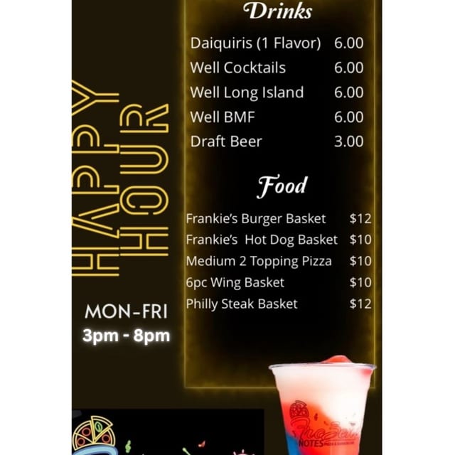 Happy Hour Menu