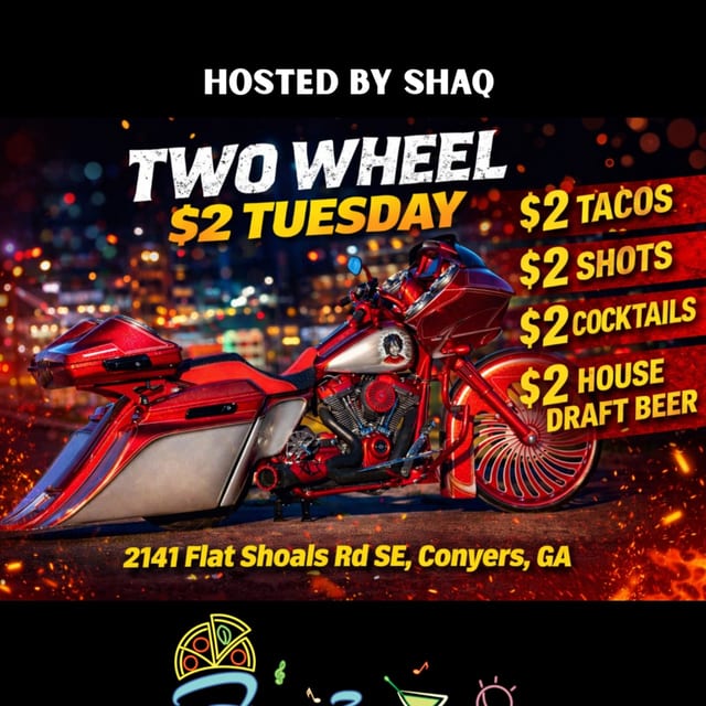 $2 LIT 🔥 TUESDAY’S